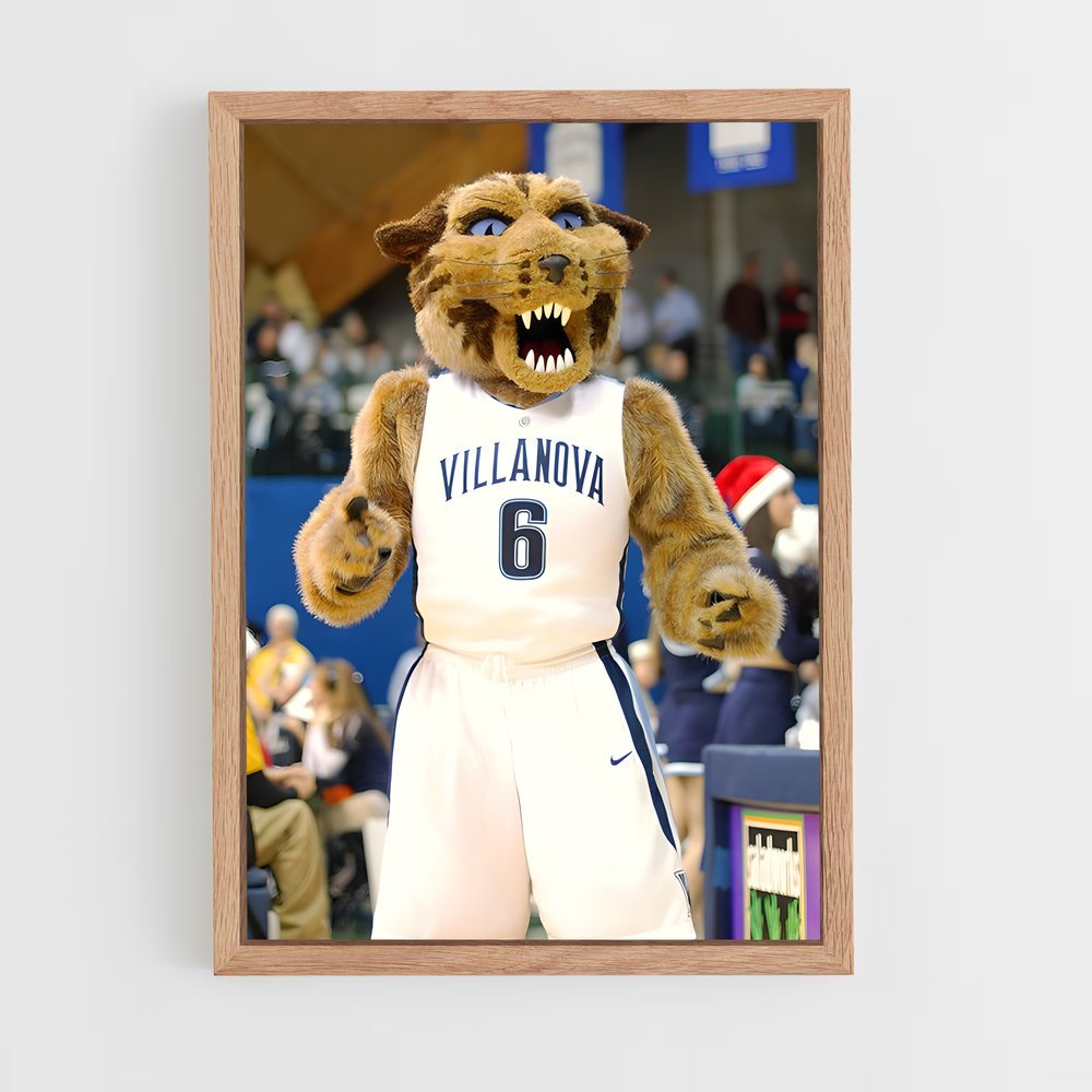 Poster Villanova wildcats – affiche Basketball (vue 4)